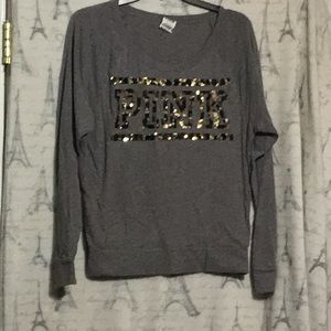 2/$30 PINK Sz M pink top